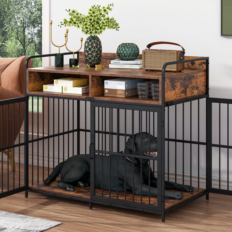 Tucker Murphy Pet™ Saudism Large Dog Crate Furniture, Dog Kennel Indoor
